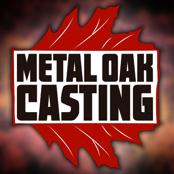 Metal Oak Casting